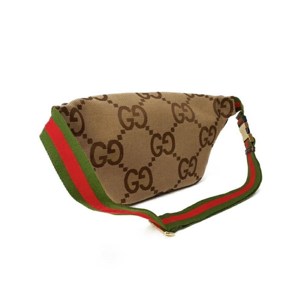 Gucci Crossbody GG Brown Jumbo Body Belt Bag